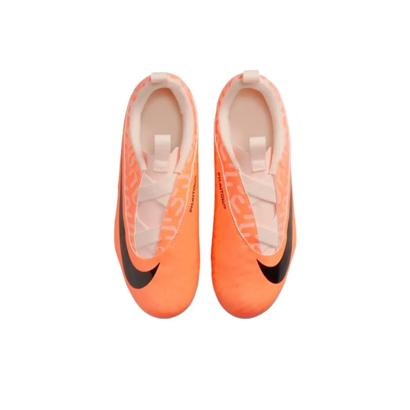 Nike Phantom GX Academy Jr. Phantom GX Academy Slip Resistant Low Top Kids' Soccer Shoes Orange Black Kids-7