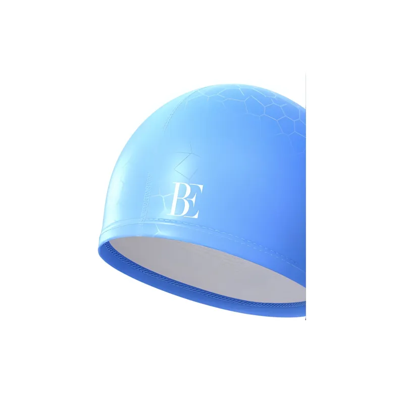 BALNEAIRE Swimming Caps Silicone, Elastane, Polyester Unisex 24x14.5cm Water Cube Blue-2