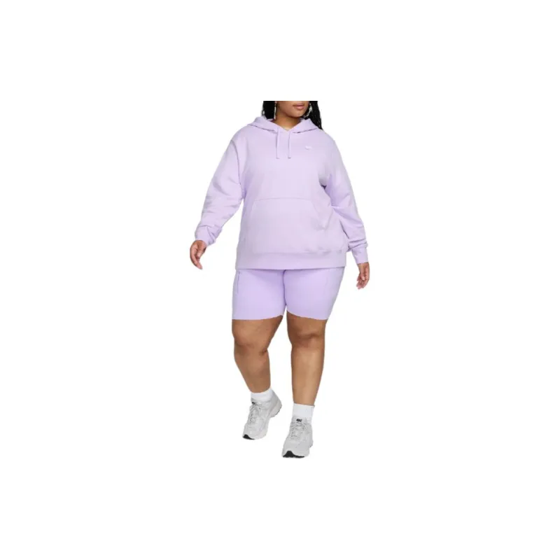 Nike Sportswear Club Fleece Sweatshirt Women's Dusty Purple/White-1