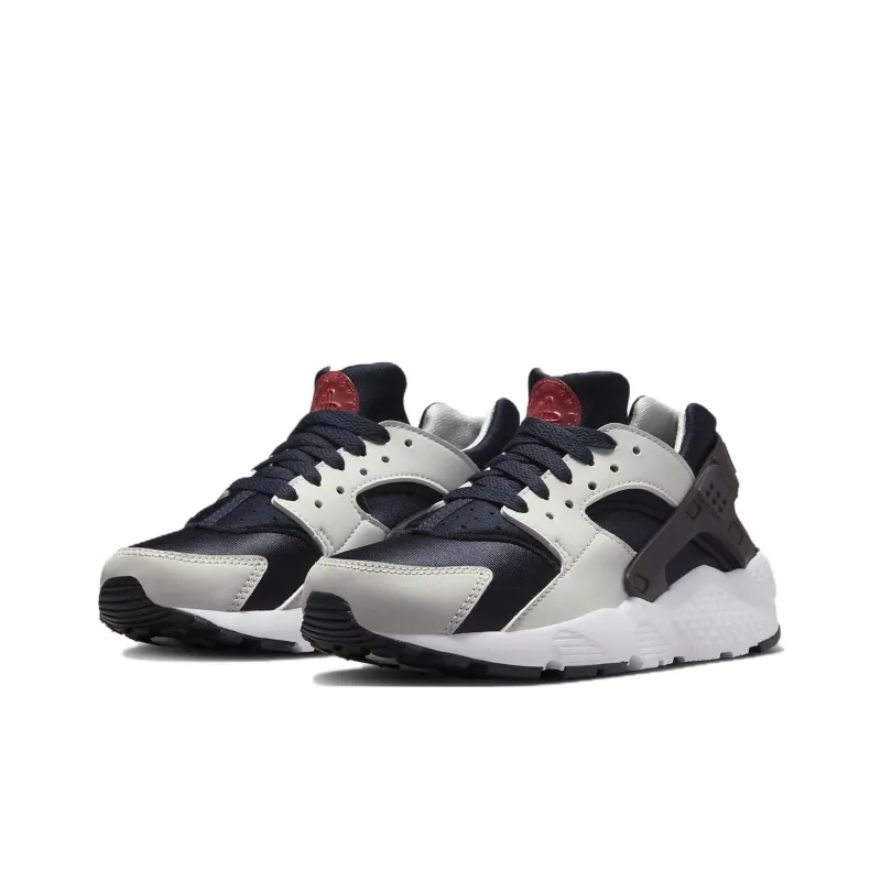 Nike Huarache Run GS 'Photon Dust Dark Obsidian'-2