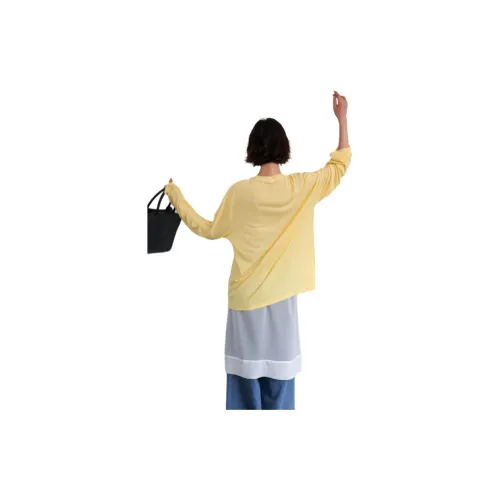 SUPERSCAPE Drop Shoulder Sleeve T-Shirt Women's