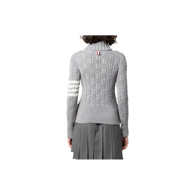 THOM BROWNE· FW22 Sweater Women's Gray-2