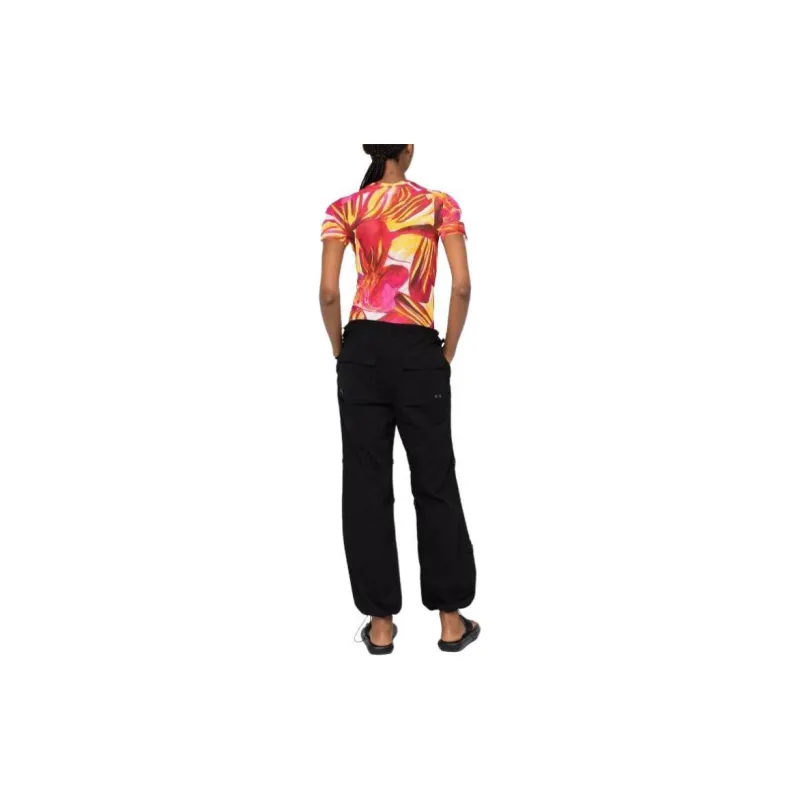 Louisa Ballou Transparent effect Printed T shirt-2