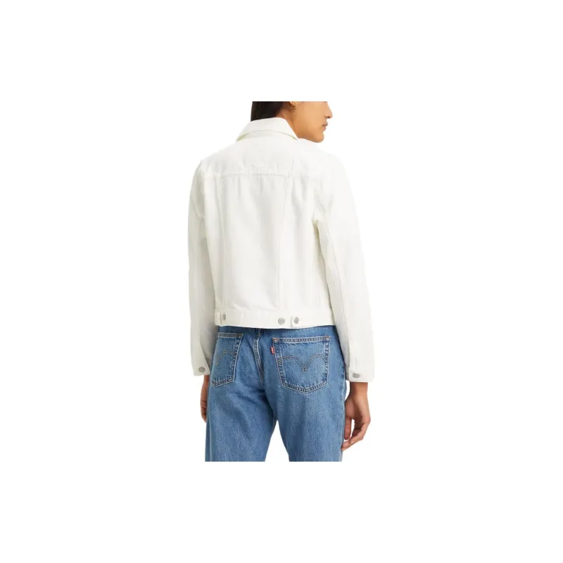 Levis Jackets Women's White-1