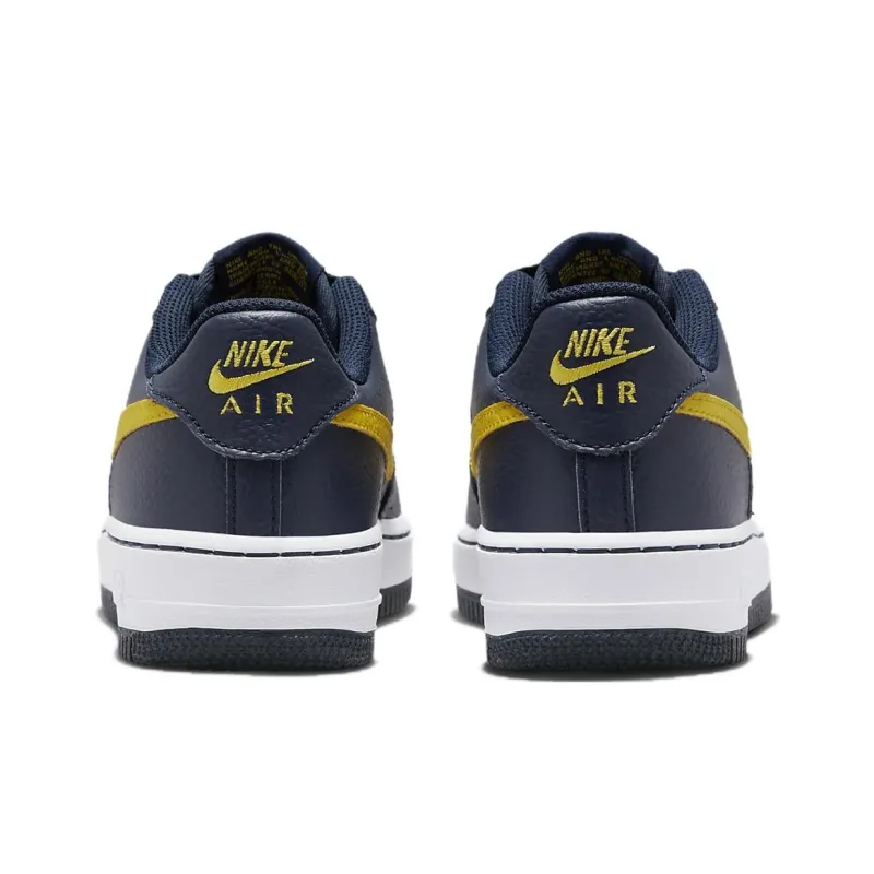Nike Air Force 1 Low GS Black Yellow-4