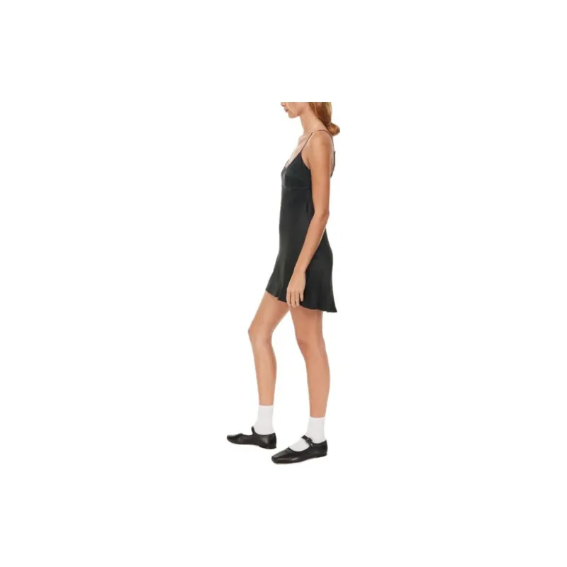 ARITZIA Slip Dresses Women's Black-4