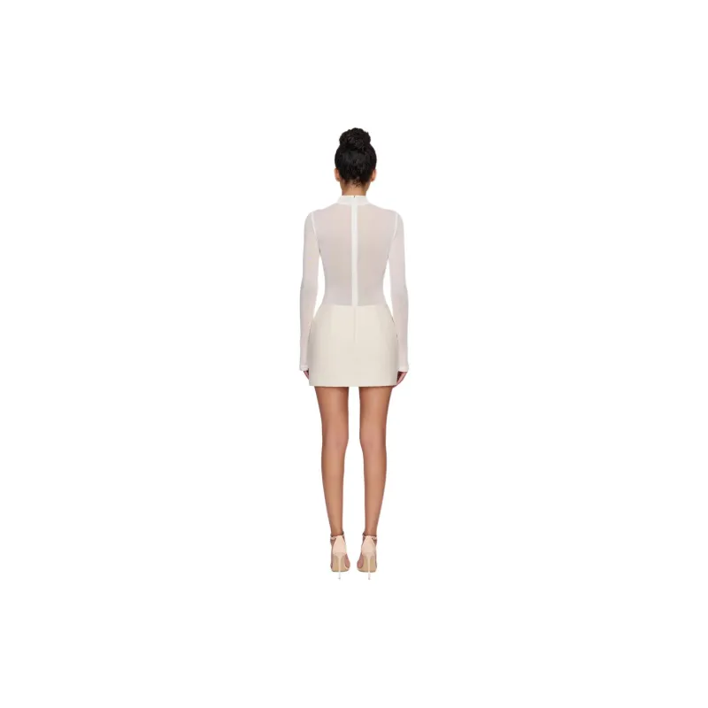 MONTSAND FW24 Ana Skirt Casual Short Skirts Women's White-2