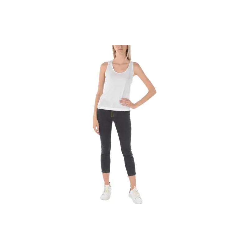 DIESEL Tank Tops Women's White-1