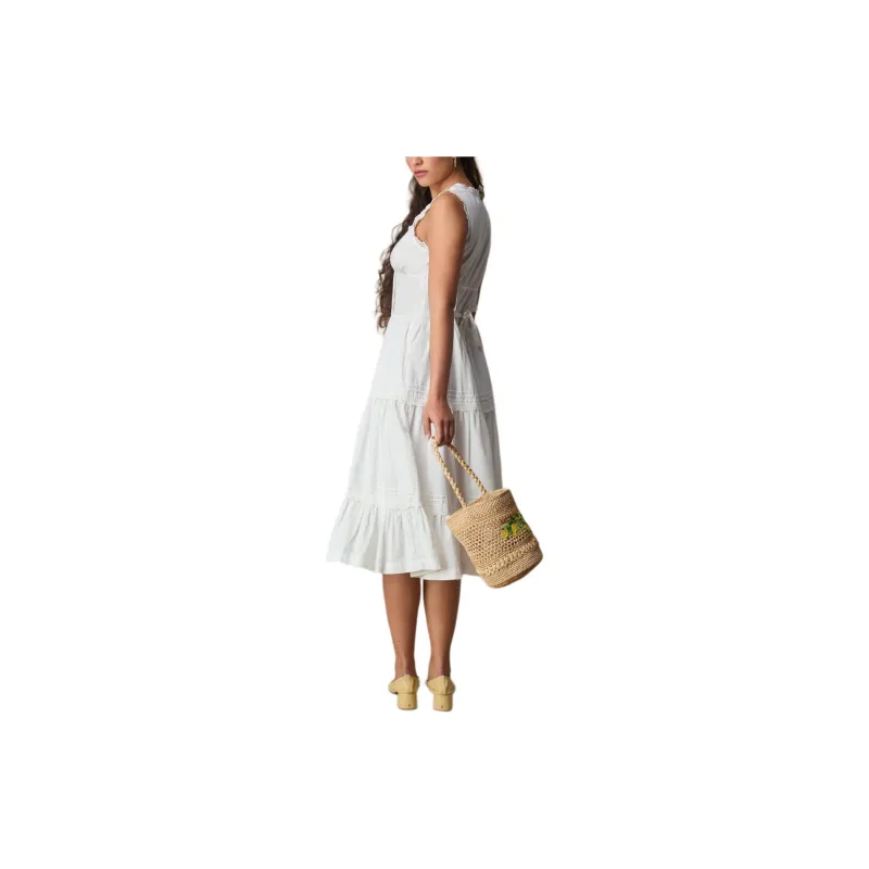 Rouje ROSELENE DRESS Sleeveless Dress Women's White-2