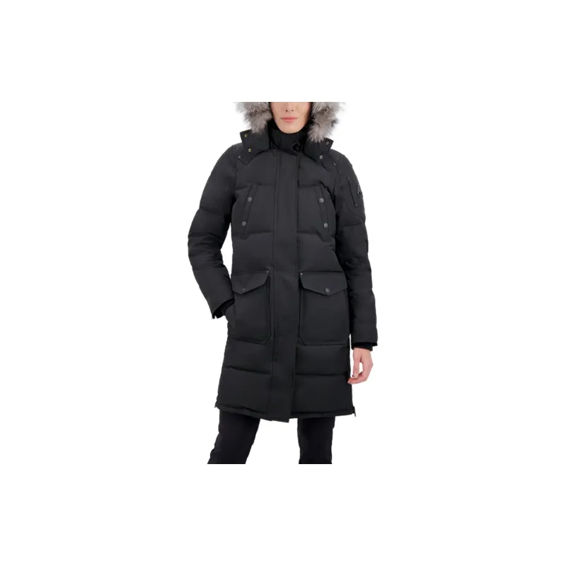 Moose Knuckles Down Jacket Women's Black-5