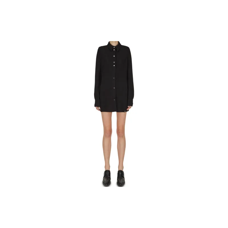 1017 ALYX 9SM Long-Sleeved Dresses Women's Black-1