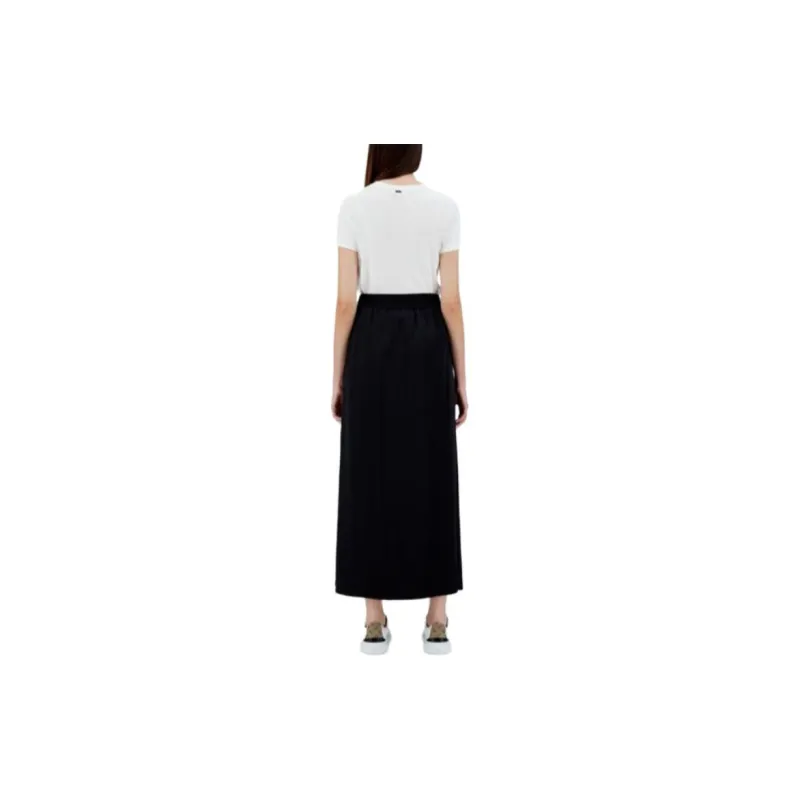 HERNO Drawstring Maxi Skirt-4