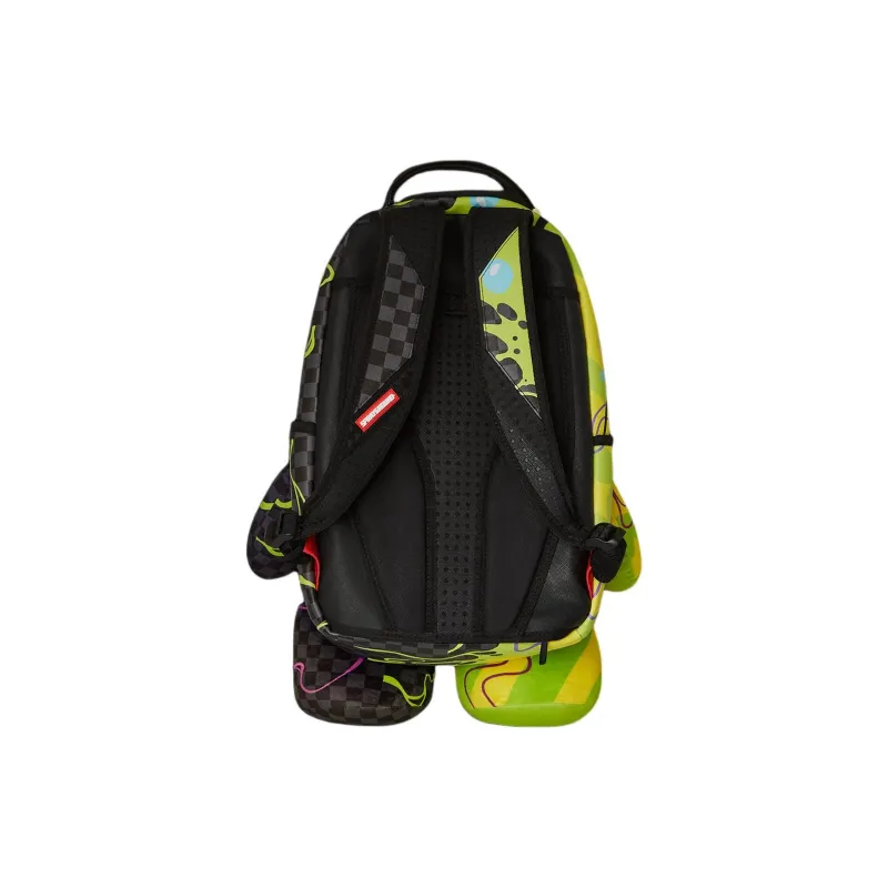 SPRAYGROUND Polyester Backpack Unisex Yellow Green-4