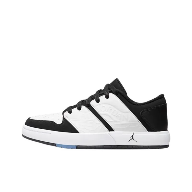 Jordan NU Retro 1 Low White Black GS-0