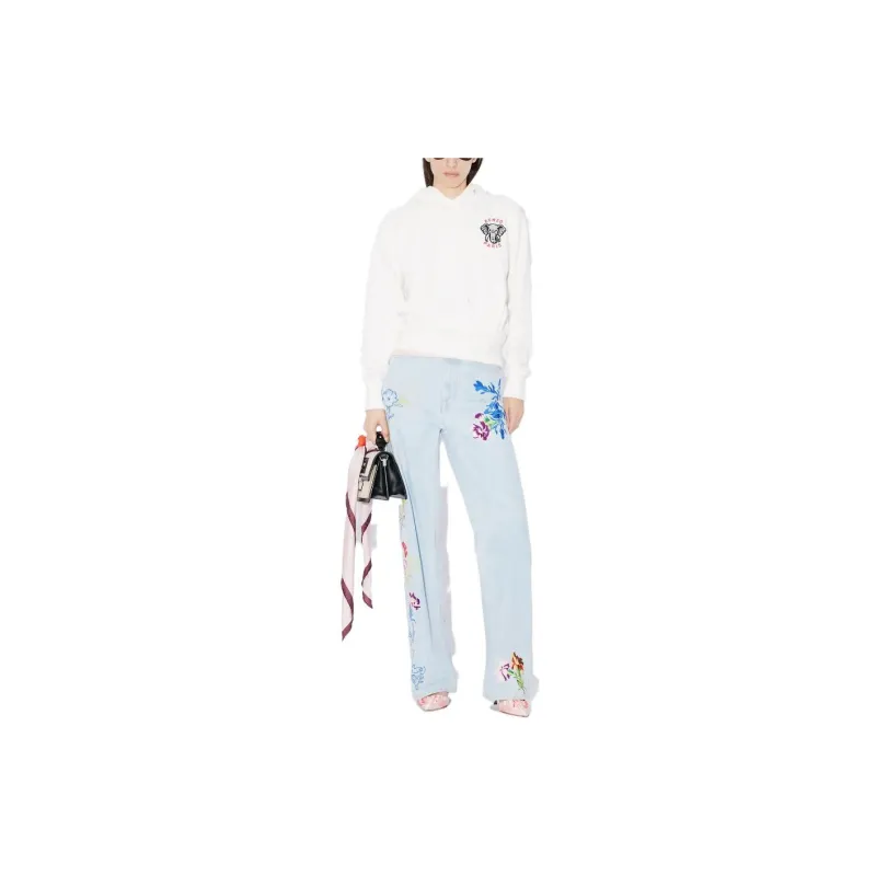 KENZO Sweatshirts Women's White-1