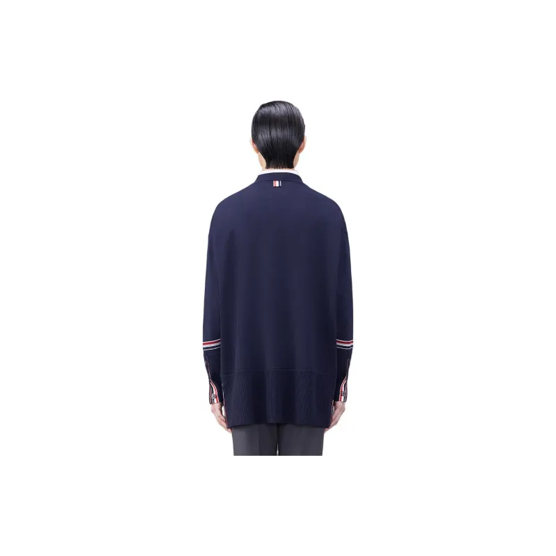 THOM BROWNE Crewneck Knitted Jumper-1