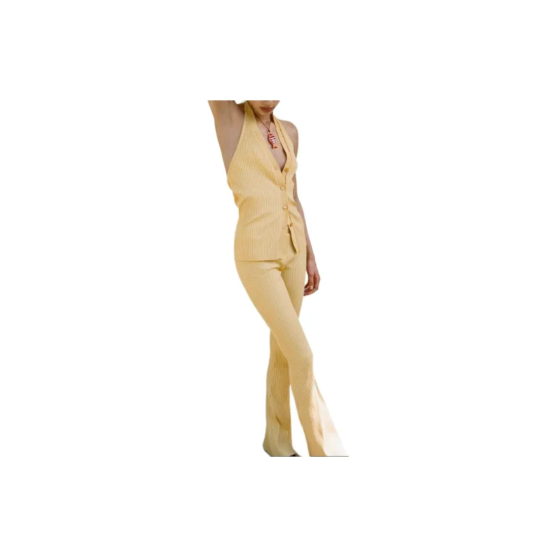 ZARA Camisole Women's Light Yellow-2