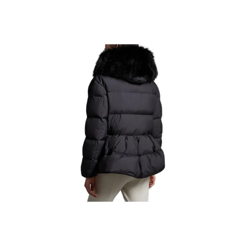 Moncler Locustelle Drawstring Zip Up Down Jacket-2