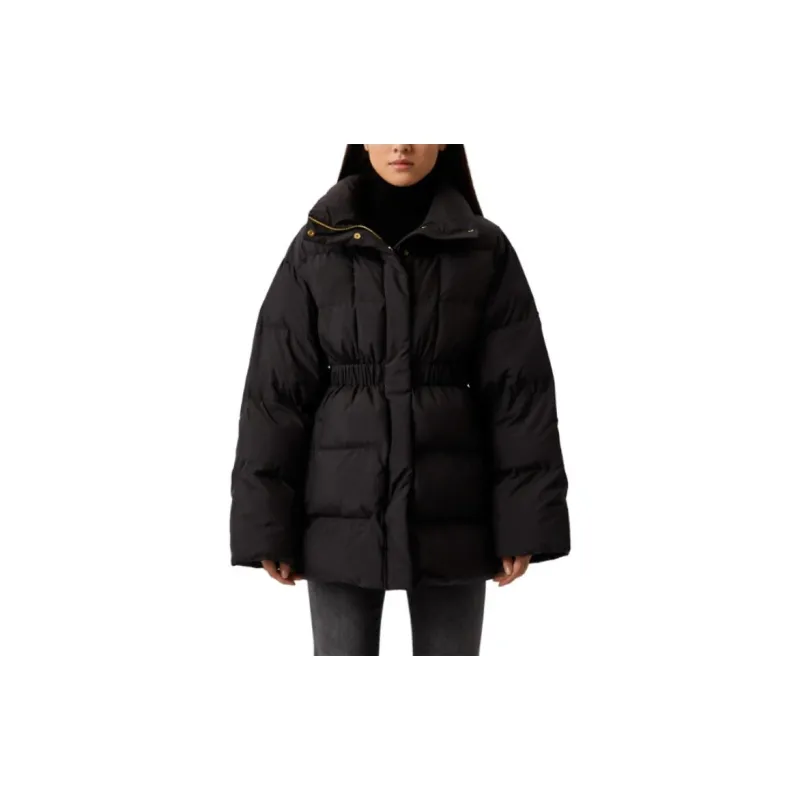 PINKO Logo plaque Padded Coat-2