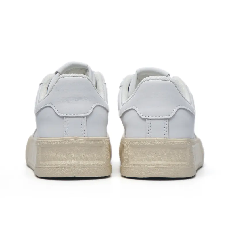 TUOPIN Anti Slip Wear Resistant Low Top Skateboard Shoes Women's Beige-2