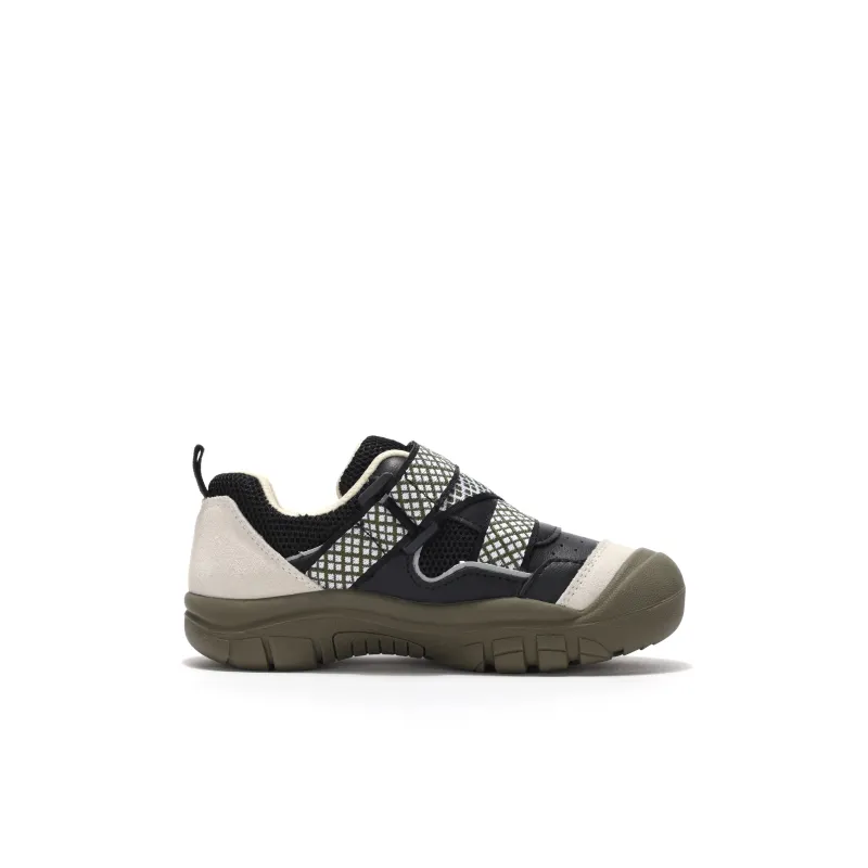 PONY CITY WINGS Slip Resistant Breathable Low Top Kids' Outdoor Shoes Black Kids'-1
