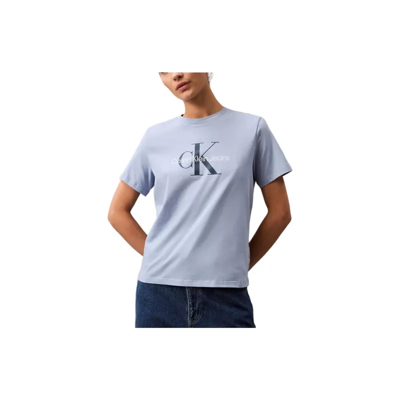 CALVIN KLEIN T Shirt Women's Blue-2