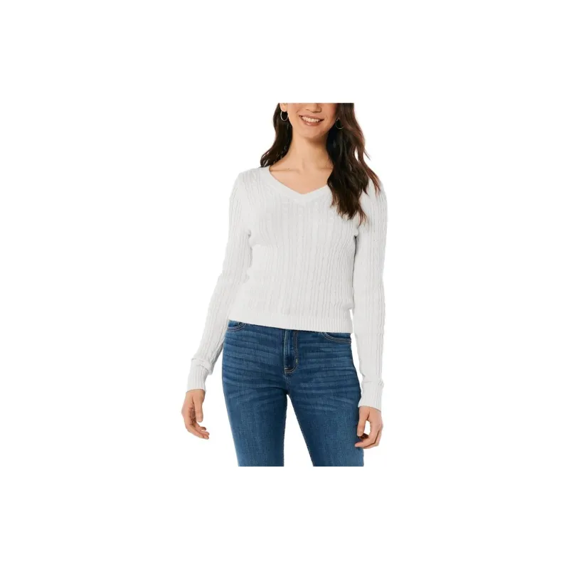 Hollister Knitwear Women's White-1