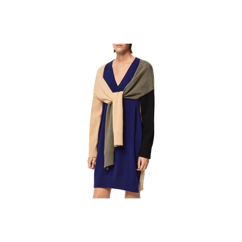 LOEWE Long Sleeved Dresses Women's Multicolor-3
