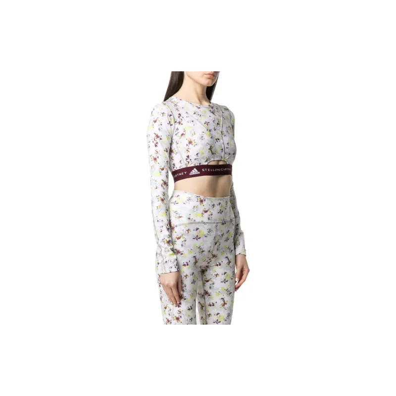 Adidas Crop Tops Women's White-2