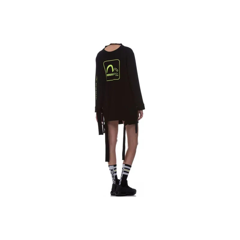 EVISU Sweatshirts Women's Black-3