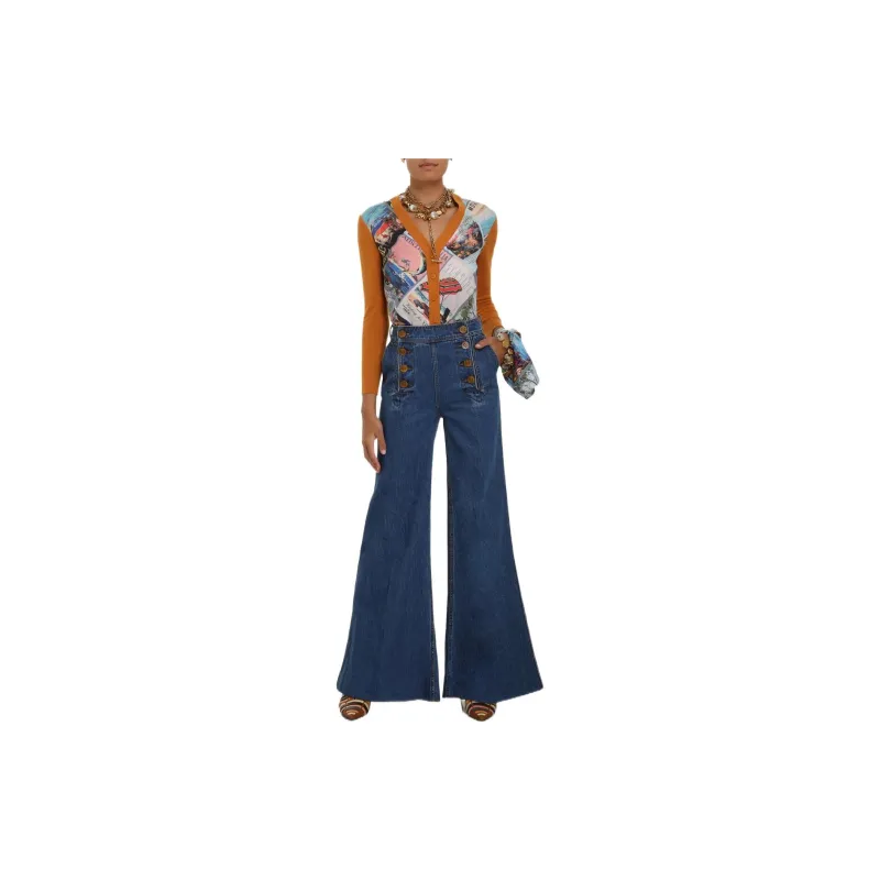 Zimmermann SS22 Fitted Knitwear Women's Saffron-1