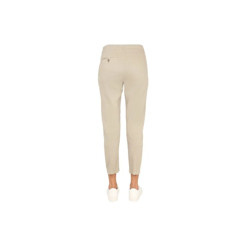 ASPESI Frank Straight Leg Cropped Pants-1