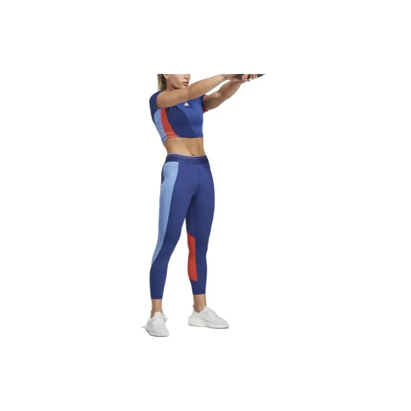 Adidas Crop Tops Women's Blue-1