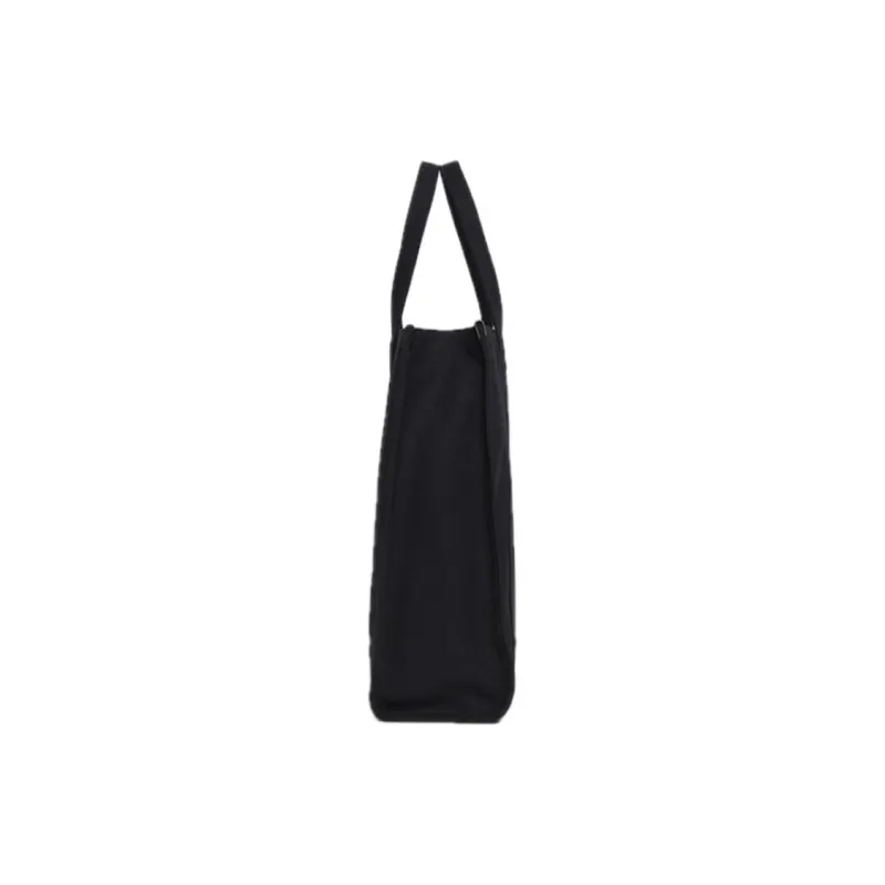 BALLY Fabric Tote Bag Shopping Bag Shoulder Bag Handbag Large Size Men's Black-2