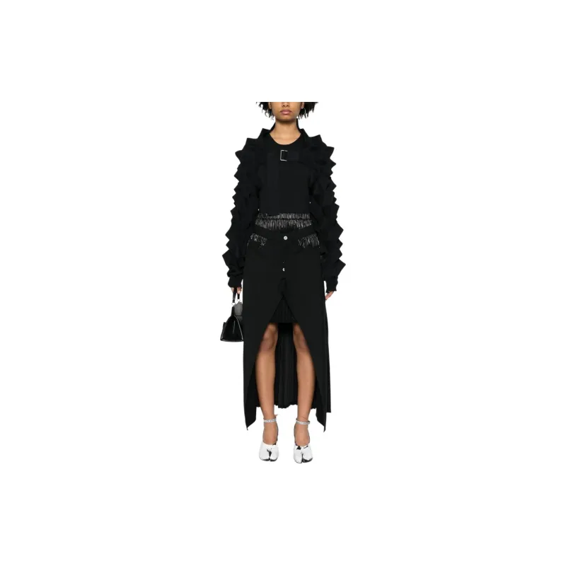JUNYA WATANABE Plissé Midi Skirt-1