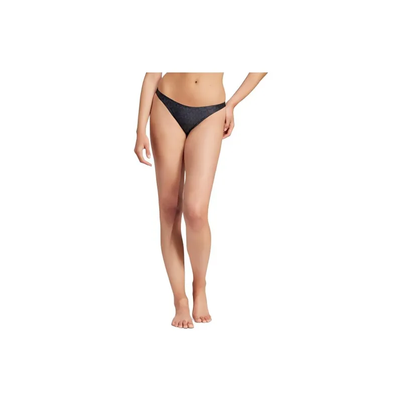 Adidas Monogram Bikini Bottoms Swimming Shorts Women's Black-2