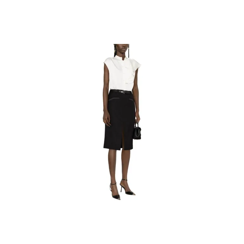 Alexander McQueen Button Up Sleeveless Shirt-4