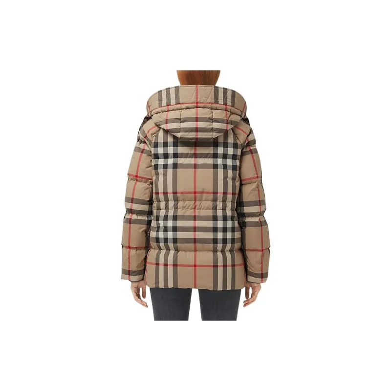 Burberry Down Jacket Women's Brown-2