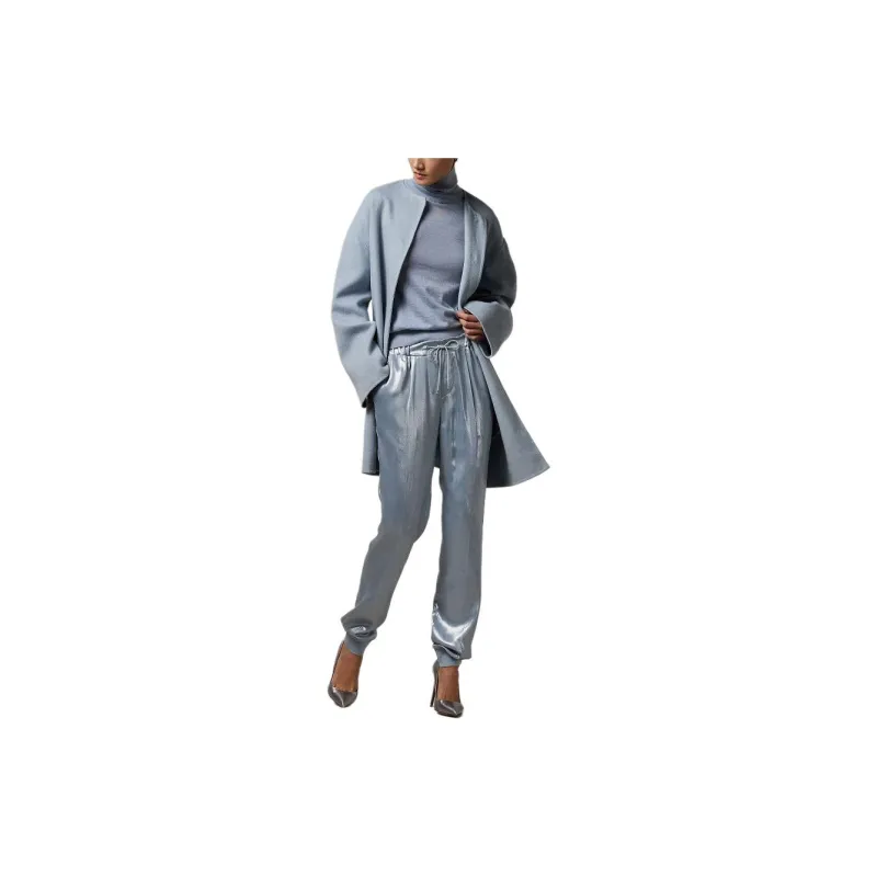 Ralph Lauren Collection SS24 Coats Women's Pink Blue-4