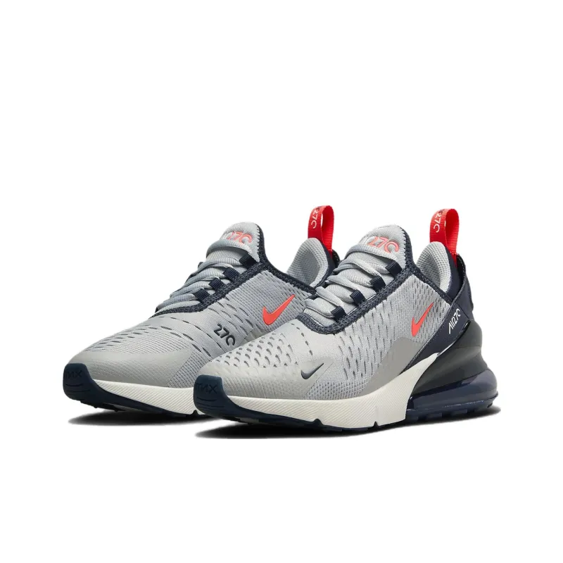 Nike Air Max 270 GS 'Light Smoke Grey Dark Obsidian'-2