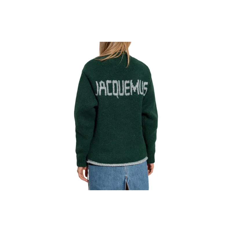Jacquemus Pavane Ribbed Knit Jumper-3