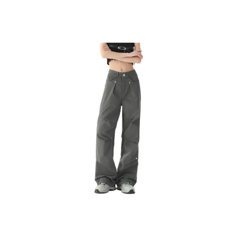 JASONWOOD Cargo Pants Women's Gray-1
