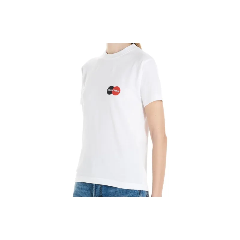 Balenciaga Crop Tops Women's White-3