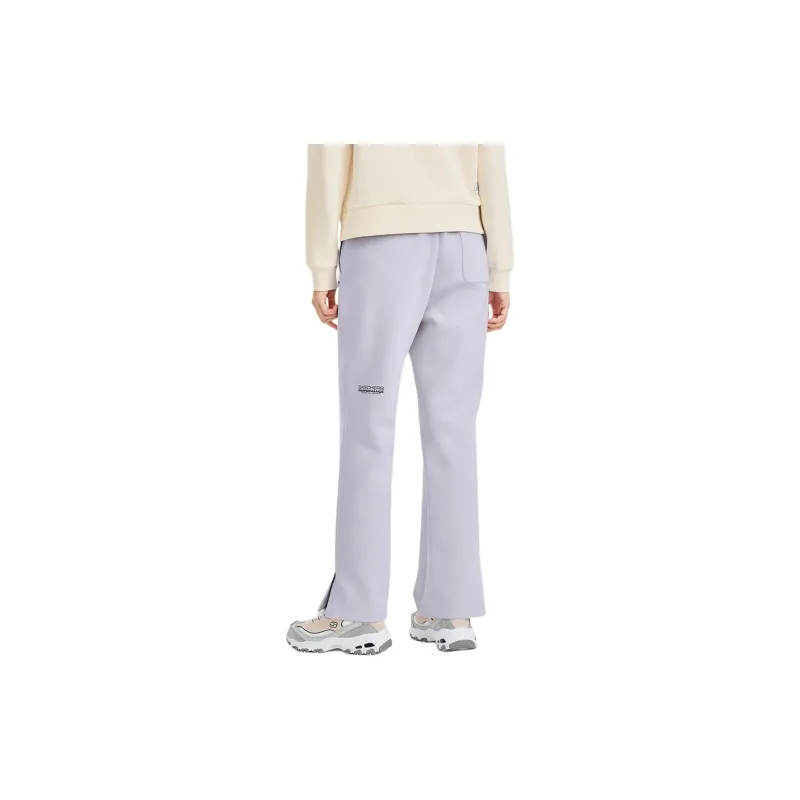 Skechers Basic Sports Series Knitted Sweatpants Women's Valley Purple-3