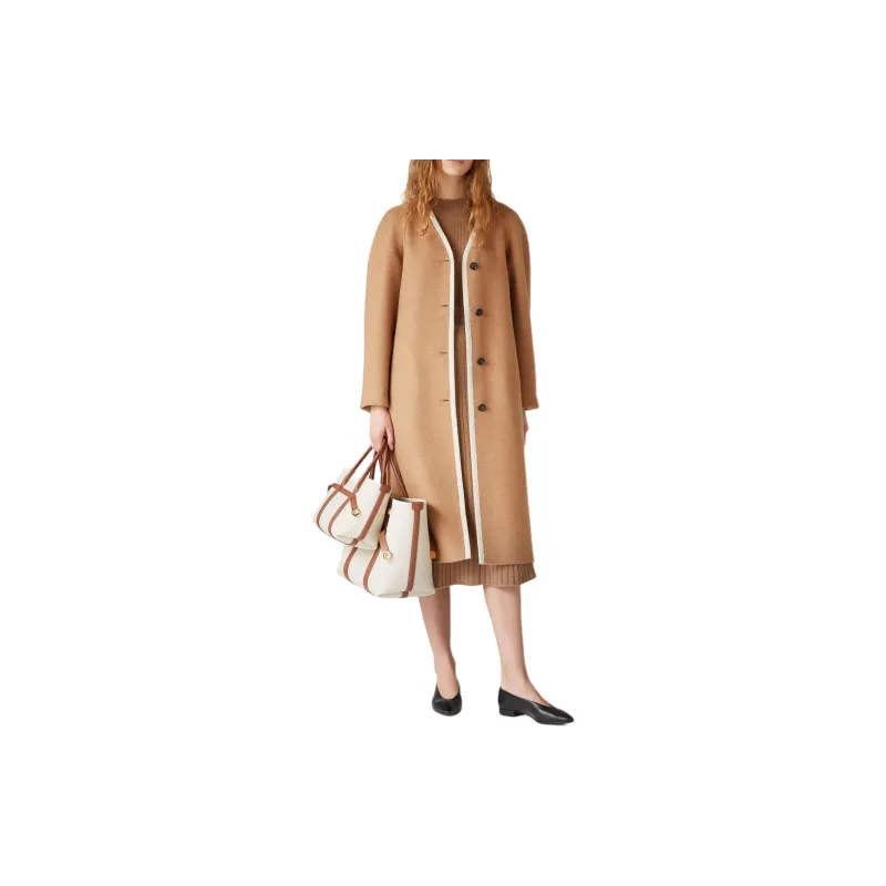 Loro Piana SS24 Cashmere Sweater Women's Nutmeg Mixed Color-2