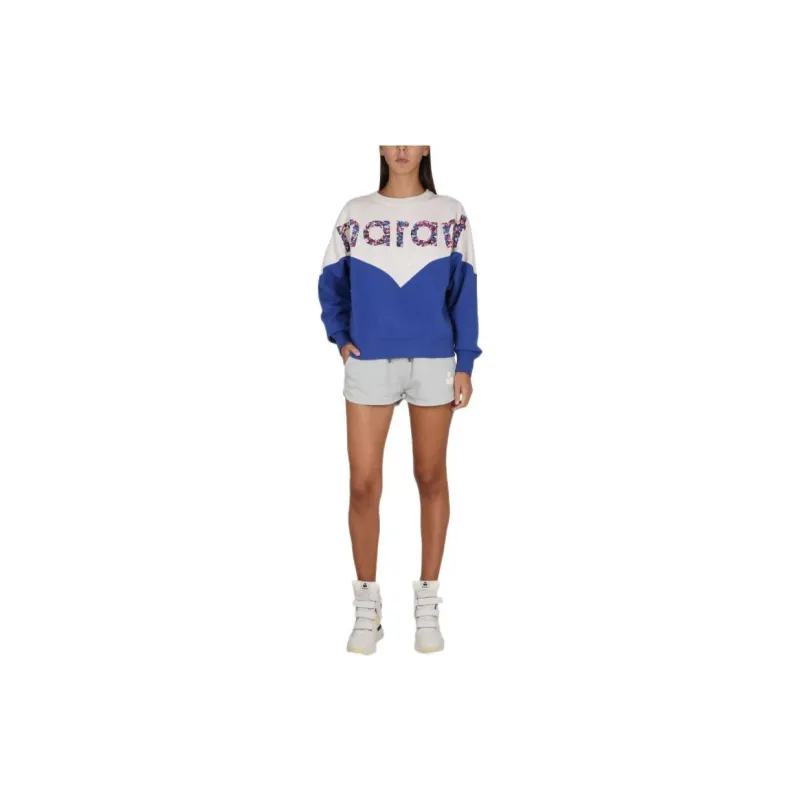 ISABEL MARANT Logo Printed Drawstring Track Shorts-2