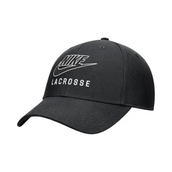 Nike Club Structured Dri FIT Lacrosse Futura Swoosh Cap