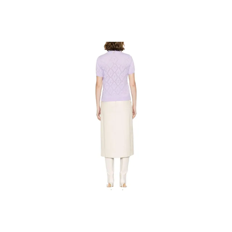 TWINSET MILANO T-Shirt Women's Lavender Purple-2