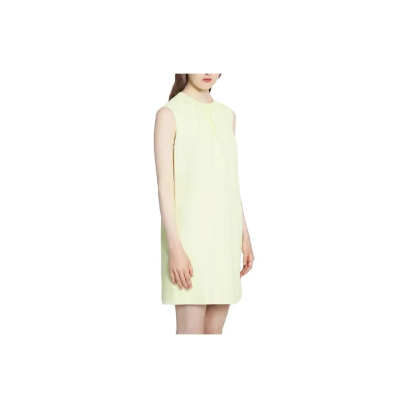 Lanvin Crewneck Sleeveless Dress-2