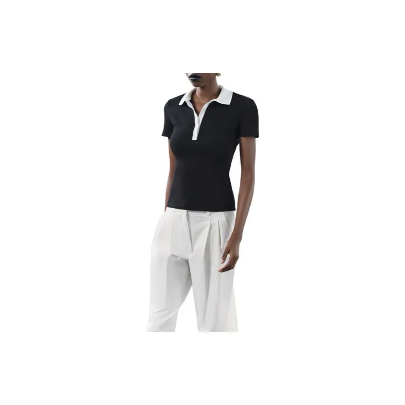 ZARA T-Shirts Women's Black-4